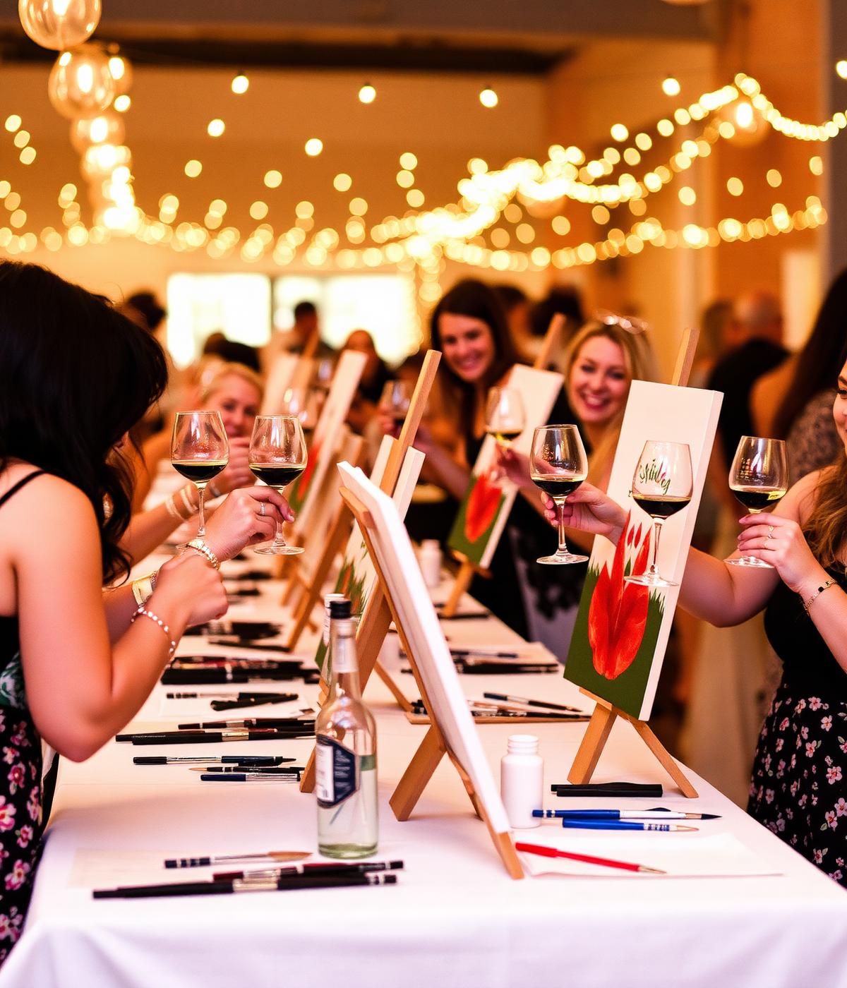 Paint & Sip event